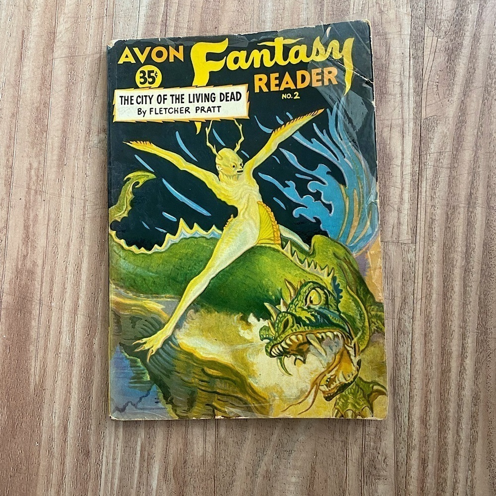 Vintage Avon Fantasy Reader Book